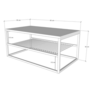 Voir la diapositive 3 : CONCEPT USINE Table basse effet marbre MARBEL