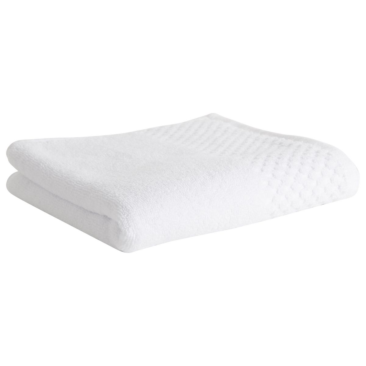 ACTUEL Drap de de bain uni en coton qualité zéro twist  500 g/m²