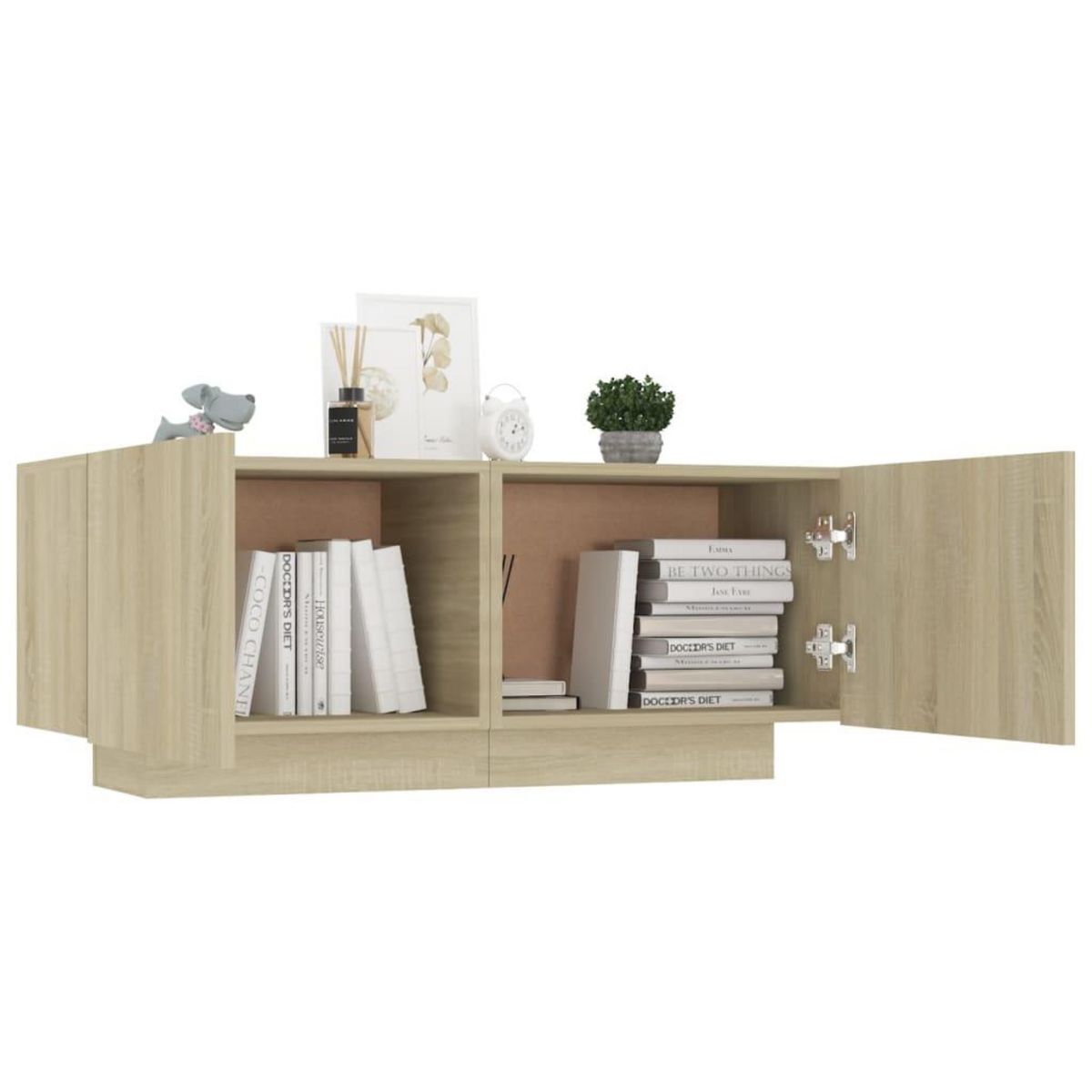VIDAXL Table de chevet chene sonoma 100x35x40 cm bois d'ingenierie