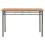 Voir la diapositive 3 : VIDAXL Ensemble de salle a manger 7 pcs MDF et acier Marron