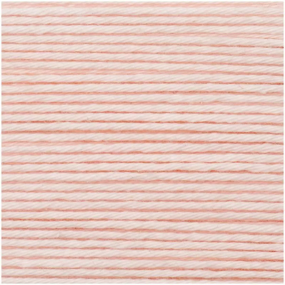 RICO DESIGN Pelote de coton - Rose pastel - 57,5 m