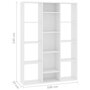 Voir la diapositive 6 : VIDAXL Separateur de piece/Bibliotheque Blanc 100x24x140 cm