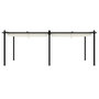 Voir la diapositive 4 : VIDAXL Tonnelle de jardin avec toit retractable creme 3x6 m aluminium