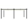 Voir la diapositive 4 : VIDAXL Tonnelle de jardin avec toit retractable creme 3x6 m aluminium