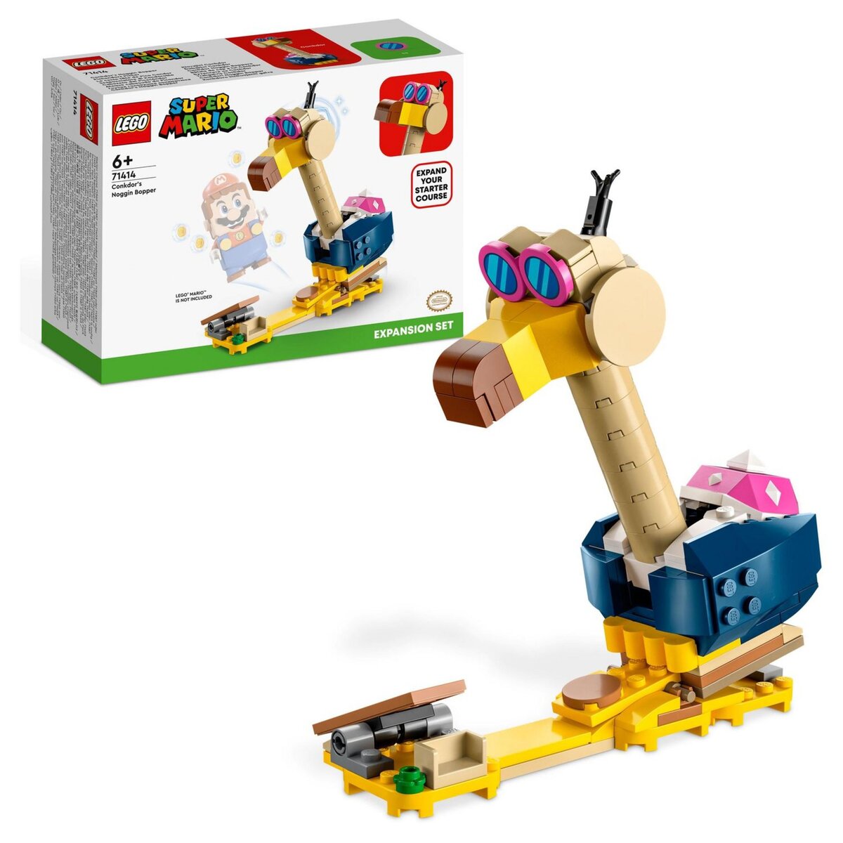 LEGO Super Mario 71414 Ensemble Extension Le casse tête de Pico Condor, Jouet à Combiner avec Pack de Démarrage Mario, Luigi ou Peach