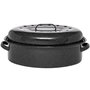 Voir la diapositive 1 : Warmcook Cocotte ovale en acier carbon 46x31cm - 0509