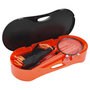 Voir la diapositive 3 : VIDAXL Set de Badminton avec 2 raquettes, filet et coffret rangement