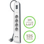 Voir la diapositive 2 : Belkin Parafoudre 4 prises parafoudres + 2 USB