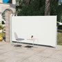 Voir la diapositive 1 : VIDAXL Auvent lateral retractable de patio 160x300 cm Creme