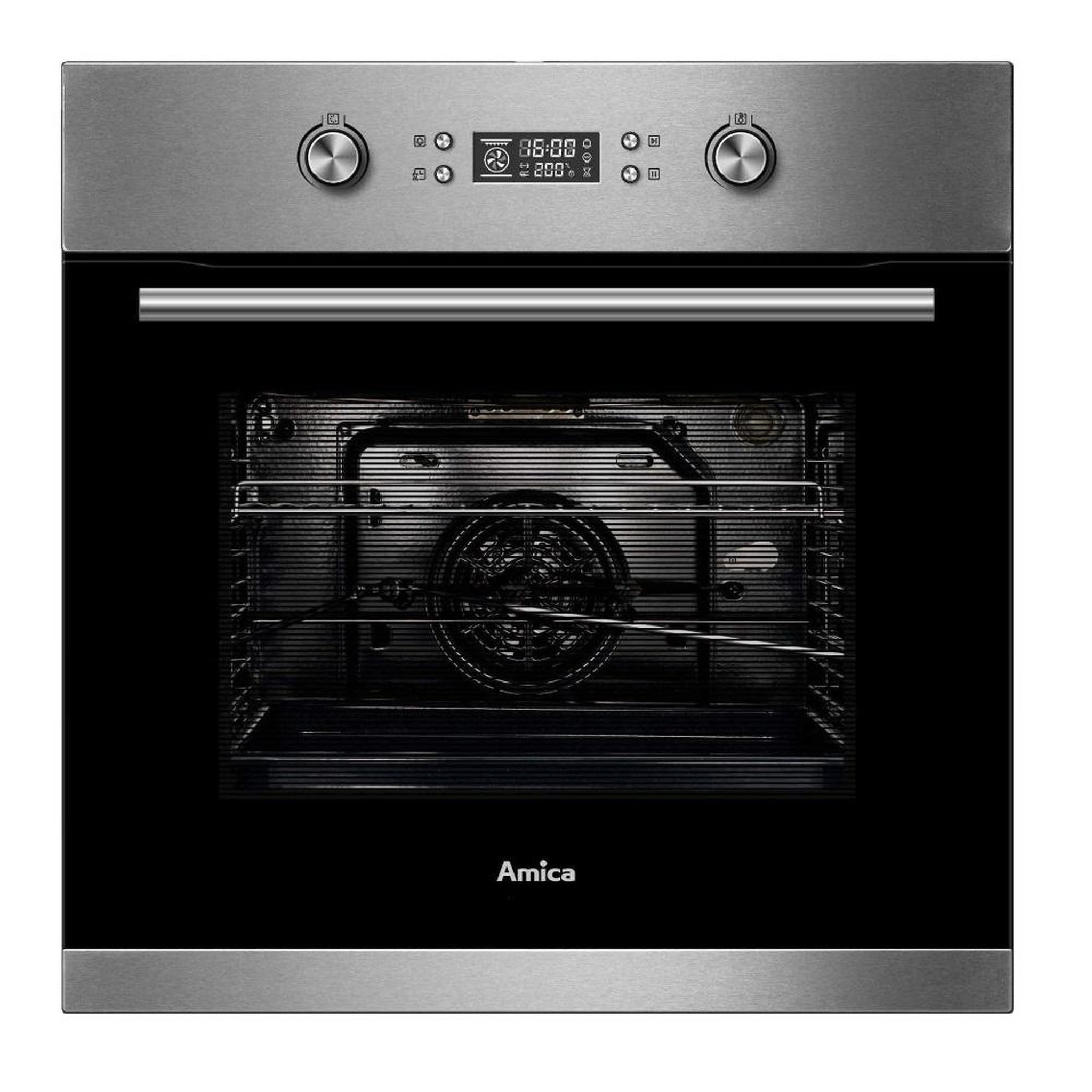 Amica Four intégrable multifonction 70l 60cm pyrolyse inox - ao2008x/1