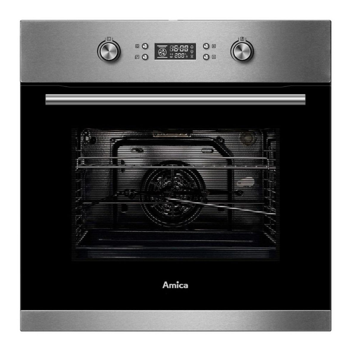 Amica Four intégrable multifonction 70l 60cm pyrolyse inox - AO2008X/1
