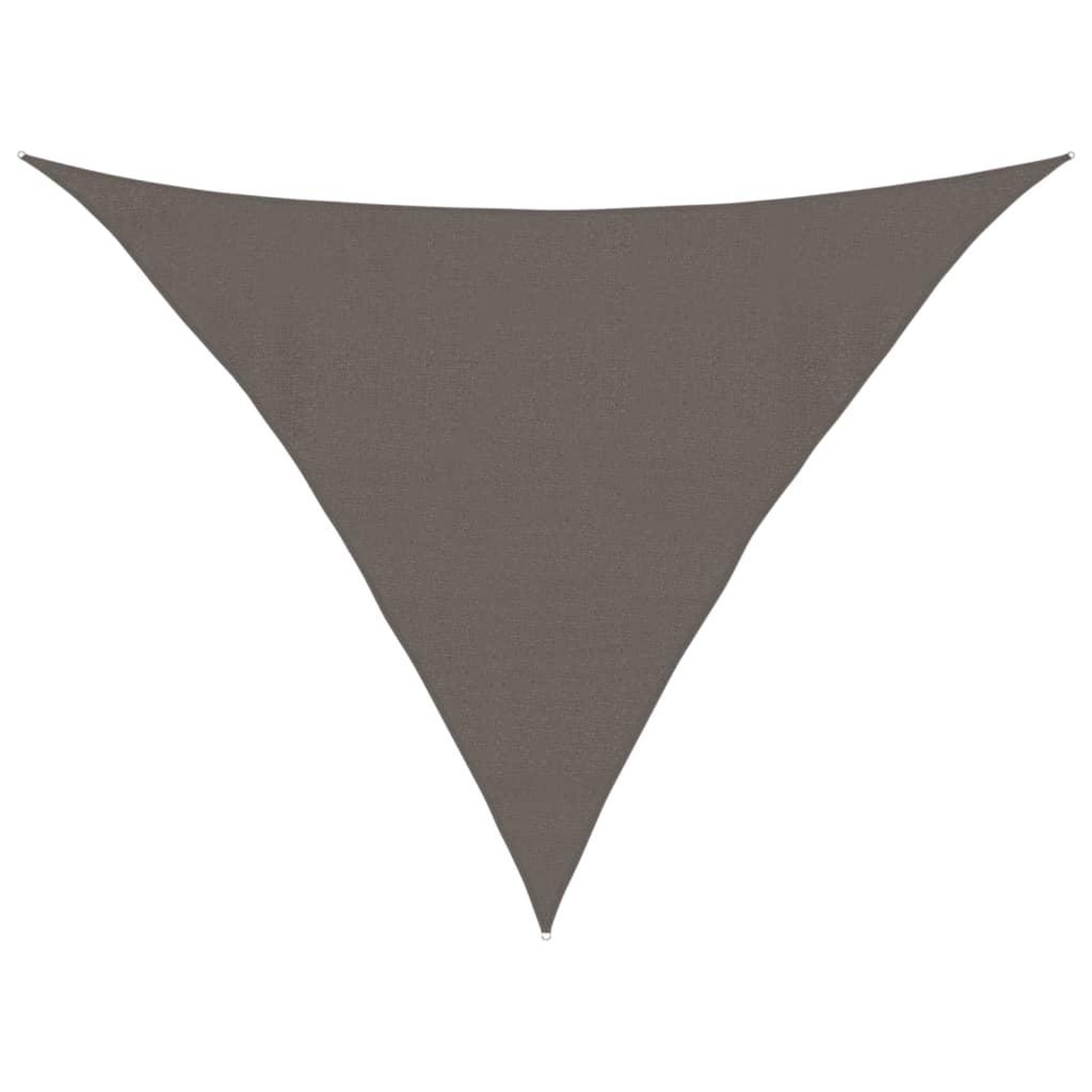 Voir la diapositive 2 : VIDAXL Voile d'ombrage 160 g/m^2 Anthracite 4x4x5,8 m PEHD