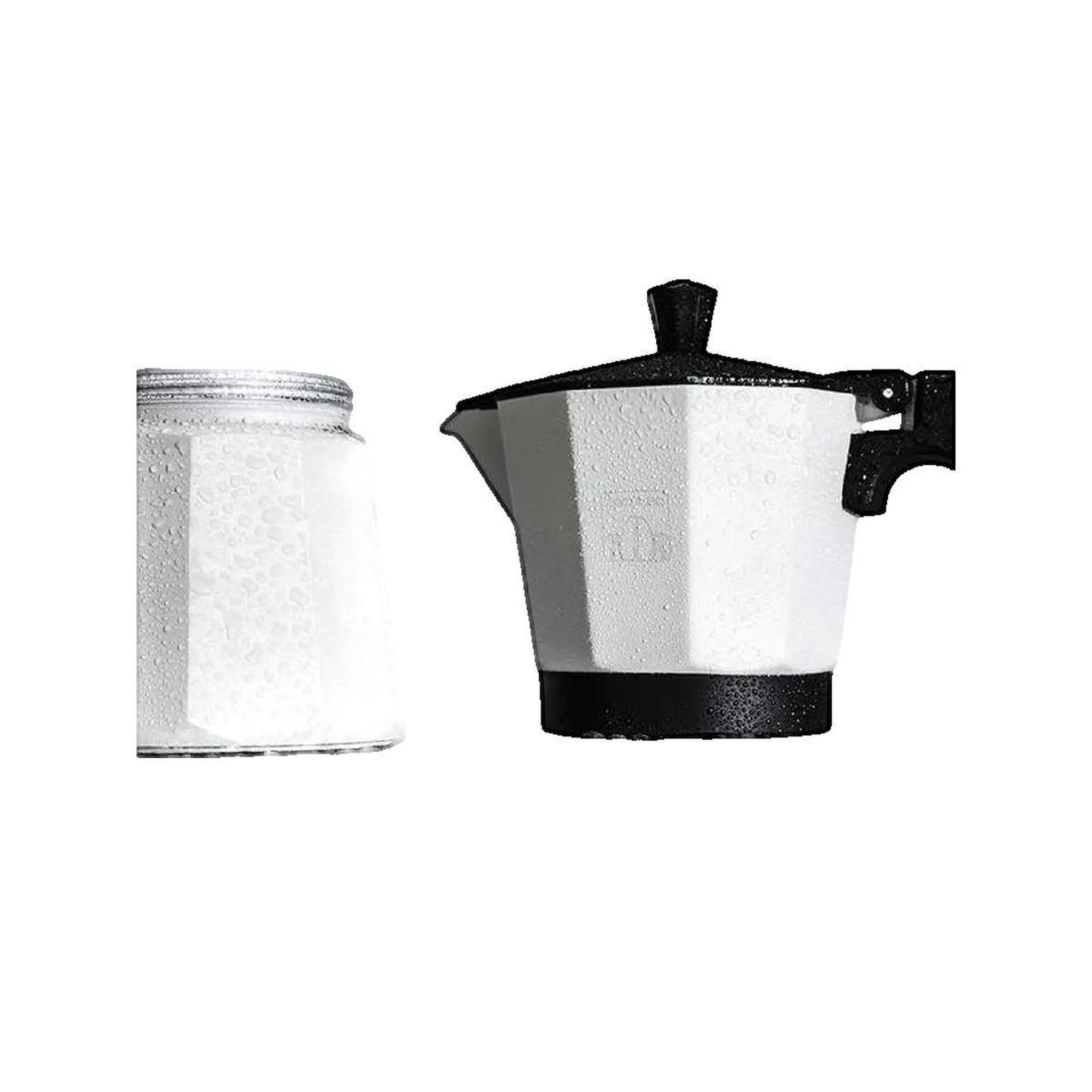 Voir la diapositive 2 : CECOTEC Cafetière italienne Cecotec en aluminium beige capacité 775 ml