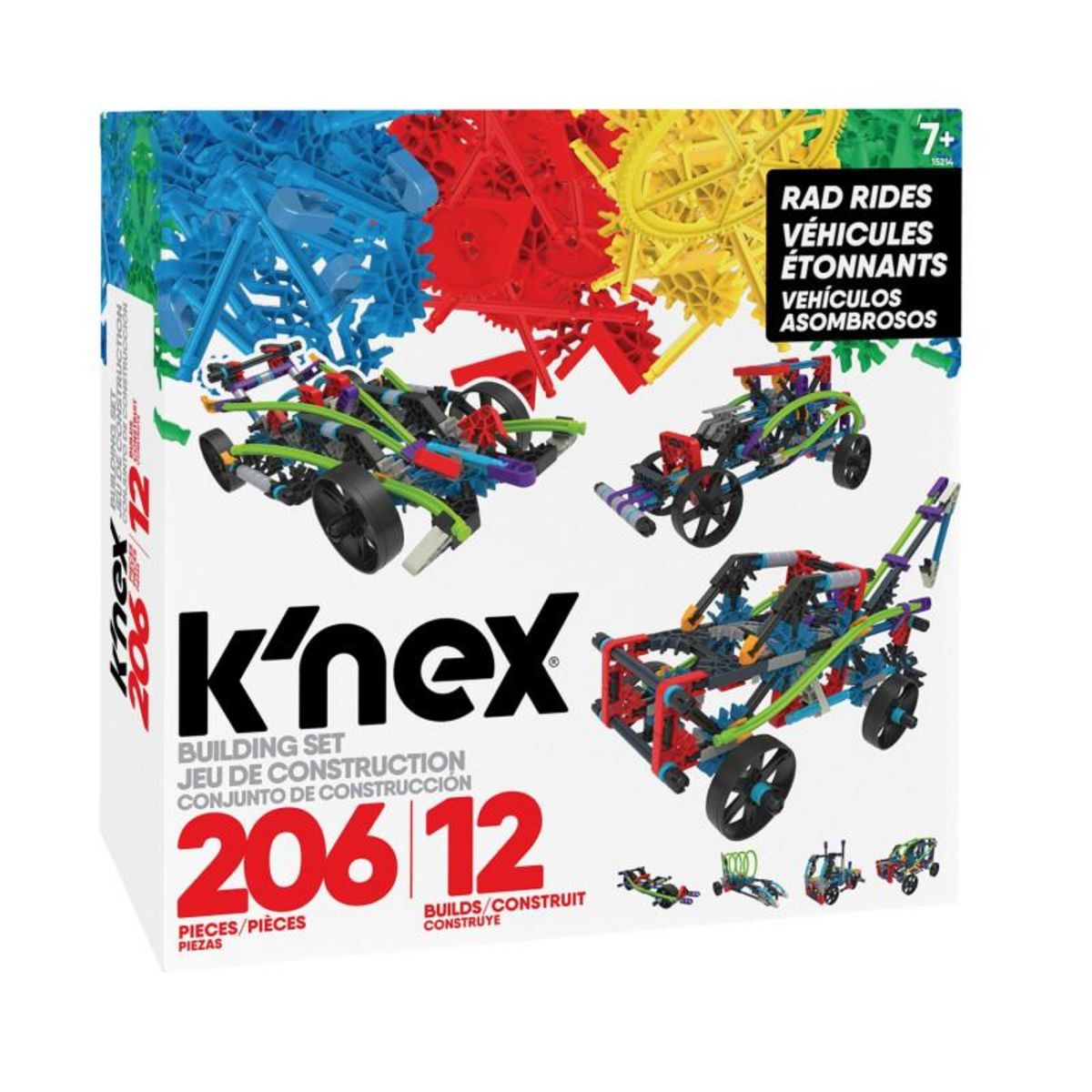 K'NEX K'Nex - K& 39 Nex Construction set 12 Models, 206 pcs. 36179