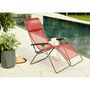 Voir la diapositive 1 : LAFUMA Fauteuil relax pliant multipositions Cerise RT2