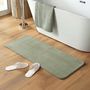 Voir la diapositive 2 : Paris Prix Tapis de Bain Microfibre  Vitamine  50x120cm Sauge