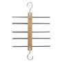 Voir la diapositive 3 : FIVE Cintre 5 Pantalons  Dressing  48cm Gris Foncé