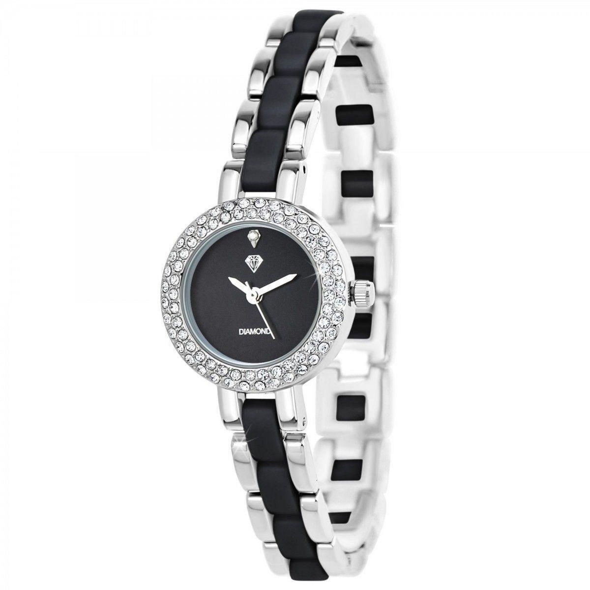 SC CRYSTAL Montre Cassandra élégante SC Crystal ornée d'un véritable diamant