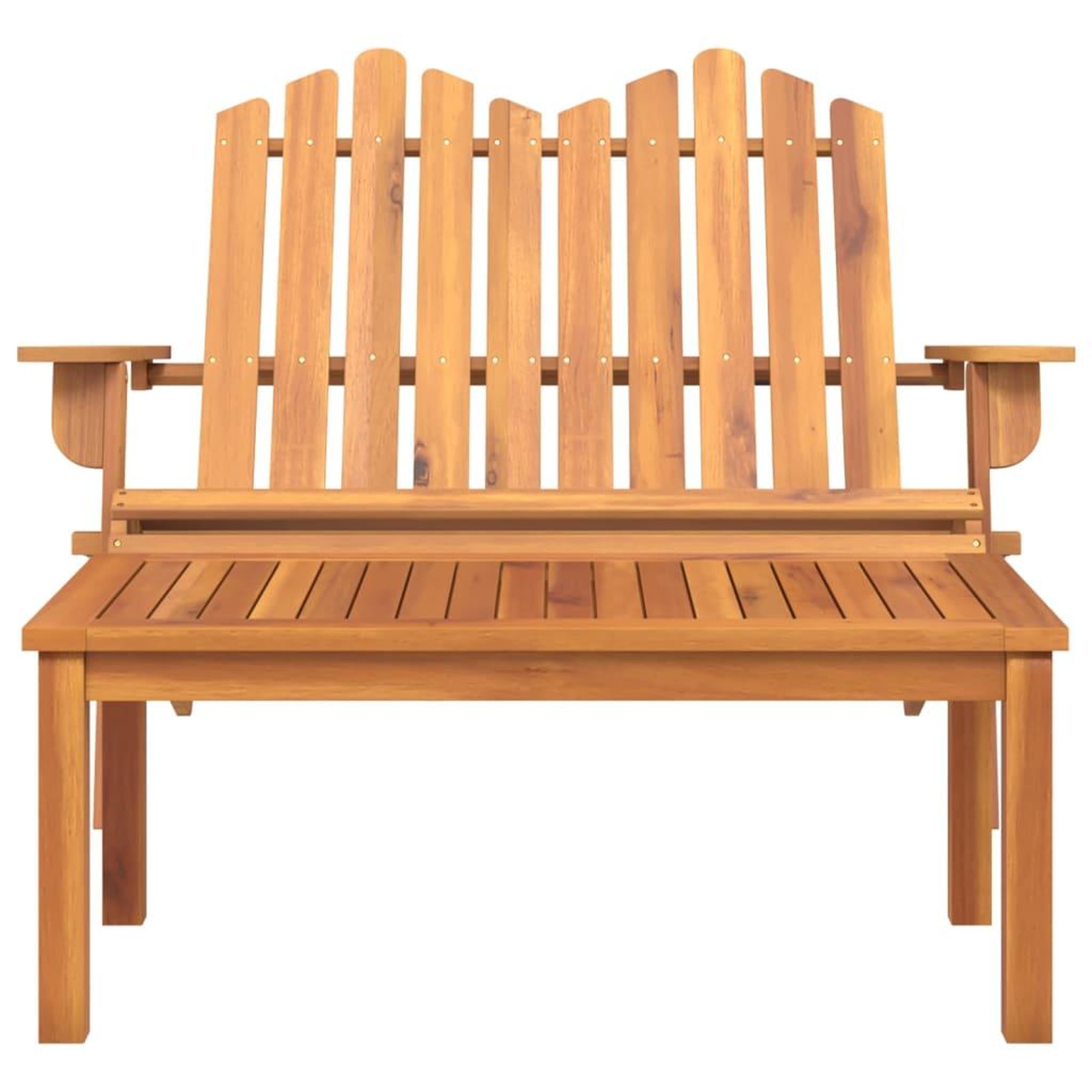 Voir la diapositive 3 : VIDAXL Ensemble de salon de jardin Adirondack 2 pcs bois acacia solide