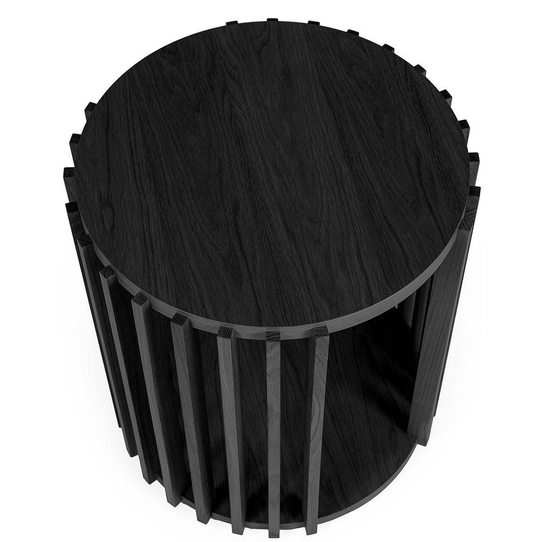 Voir la diapositive 5 : Paris Prix Table d'appoint design  drume  58cm noir