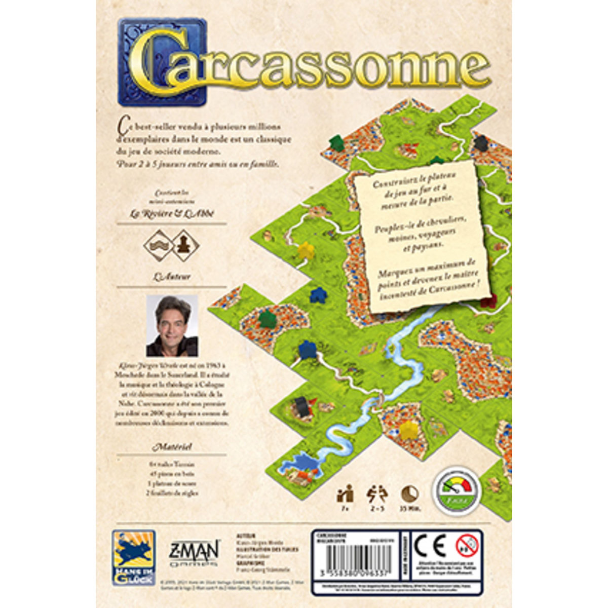 ASMODEE Jeu Carcassonne