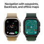 Voir la diapositive 6 : APPLE Montre connectée Ultra 2 49mm Naturel / Sahara Loop S Cel