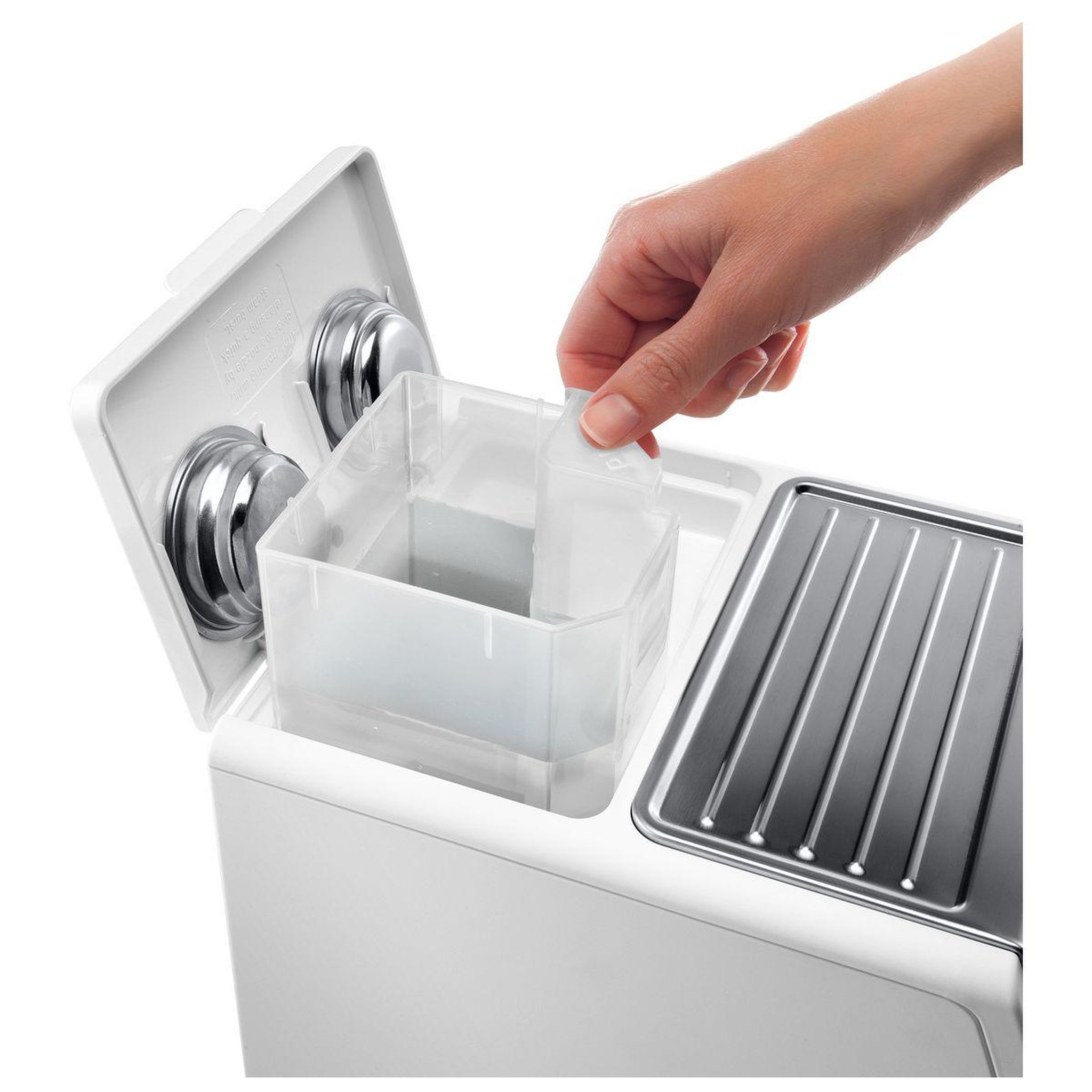 Voir la diapositive 4 : DELONGHI Machine à expresso ECP33.21.W Blanc