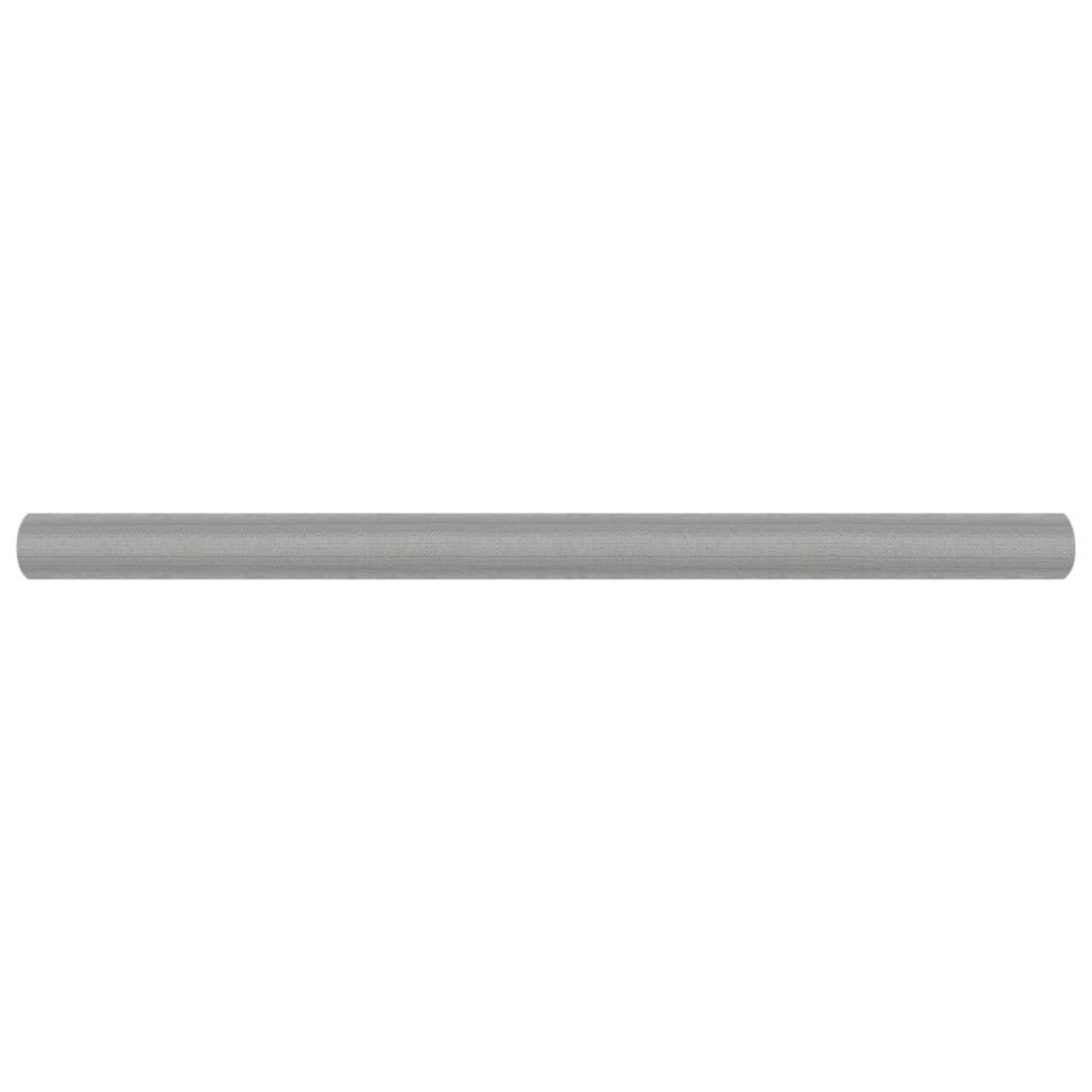 VIDAXL Ecran en treillis Acier inoxydable 112x1000 cm Argente