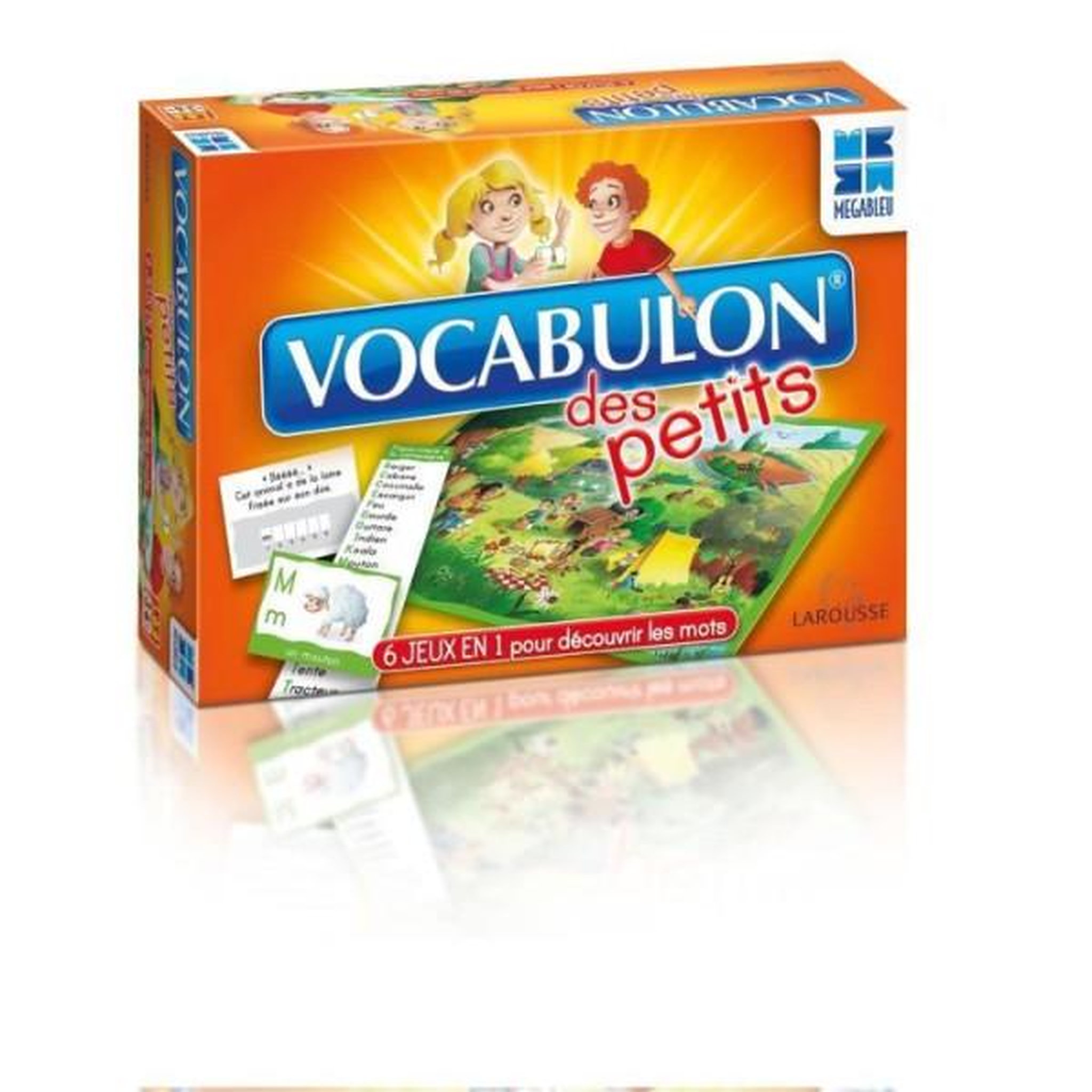 Voir la diapositive 2 : Megableu Jeu d'apprentissage Vocabulon des Petits - MEGABLEU