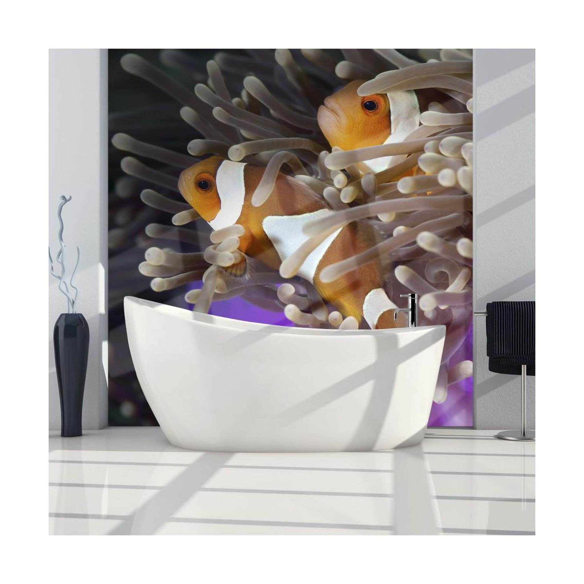 Voir la diapositive 1 : Paris Prix Papier peint  poissons clowns