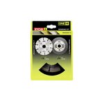 Ryobi Kit 6 disques pour meuleuse RYOBI - 115 mm - RAK6AGD115