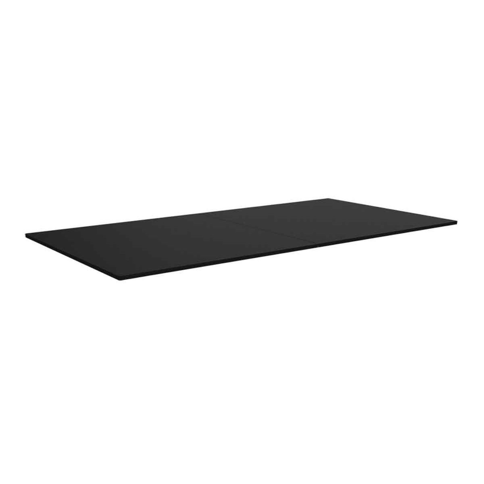 Voir la diapositive 3 : DE FAUGERES Plateau Dinatoire Réversible  Ping Pong  213cm Noir Grainé