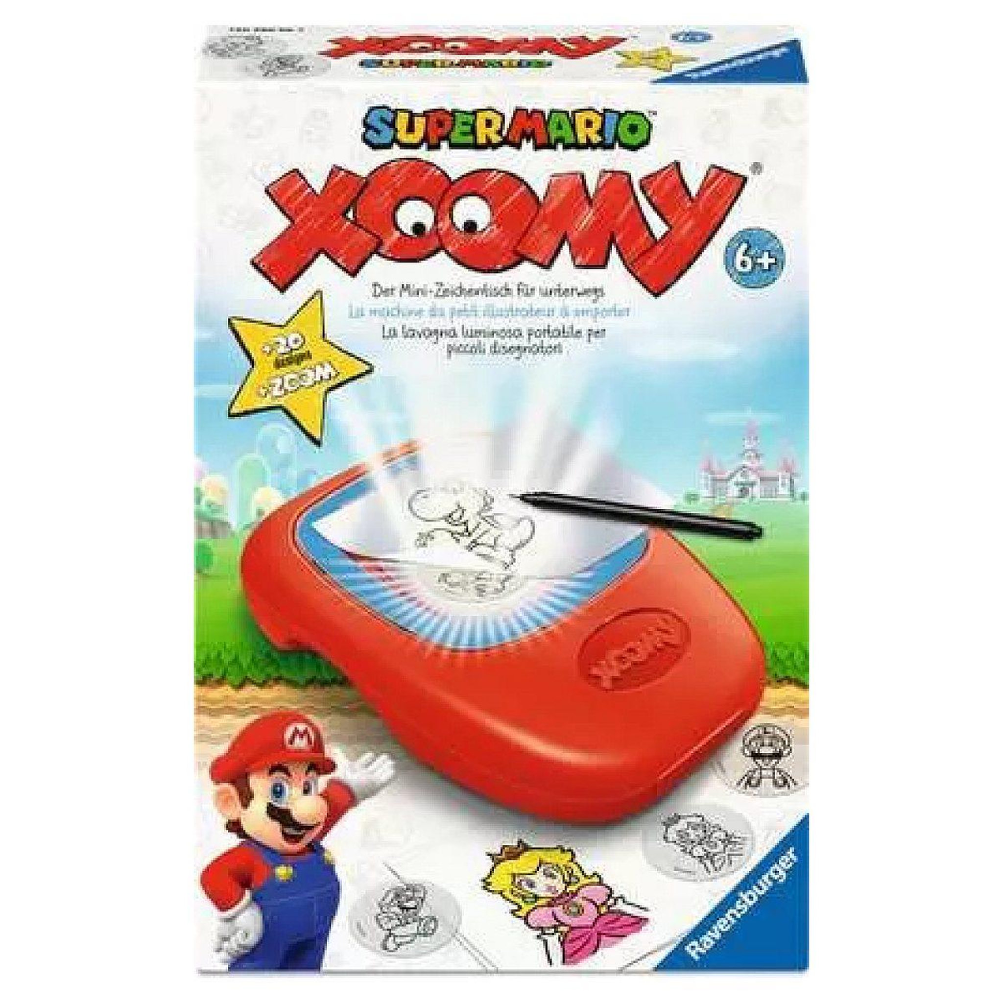 RAVENSBURGER Ravensburger – xoomy – super mario – dessin – loisir créatif – des 6 ans – 12028006