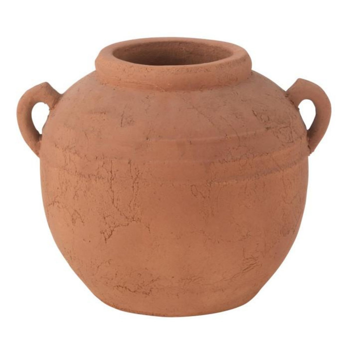 Paris Prix Vase Rond en Terre Cuite  Moke  29cm Cuivre