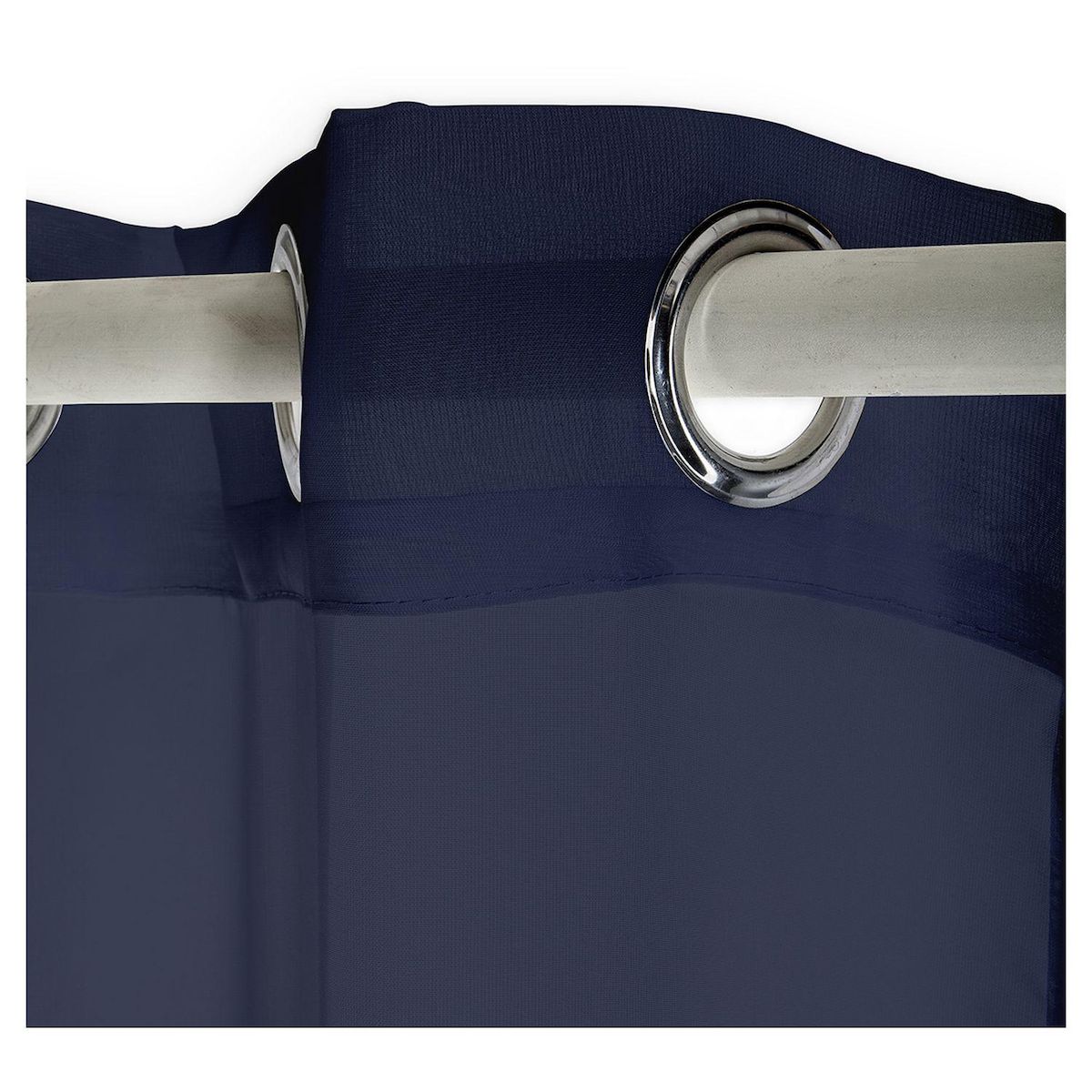 TODAY Voilage finition oeillets prêt à poser en polyester 135x240 cm