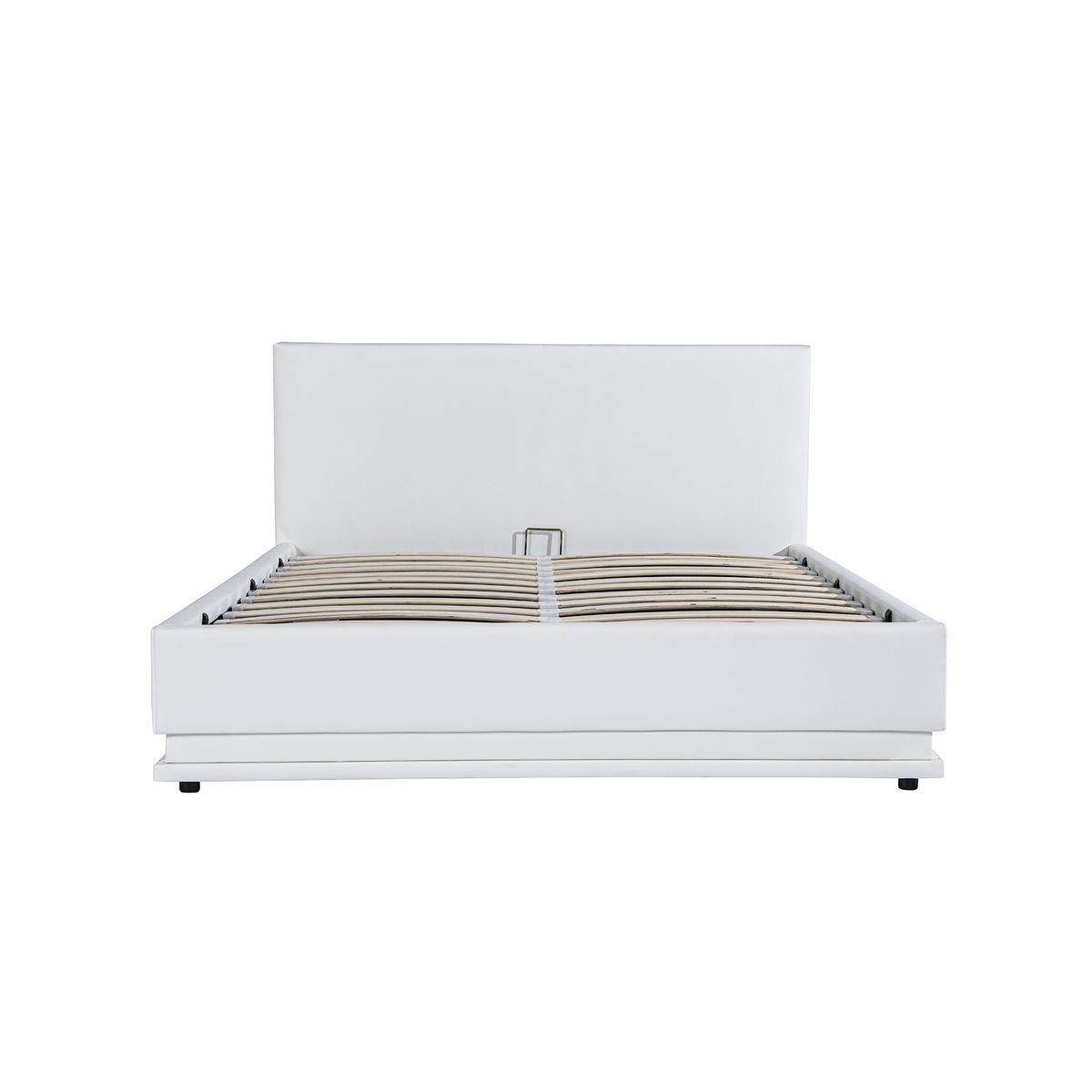Lit coffre 140x190cm avec contour lit LED + sommier à lattes inclus GALAXY