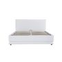 Voir la diapositive 3 : Lit coffre 140x190cm avec contour lit LED + sommier à lattes inclus GALAXY