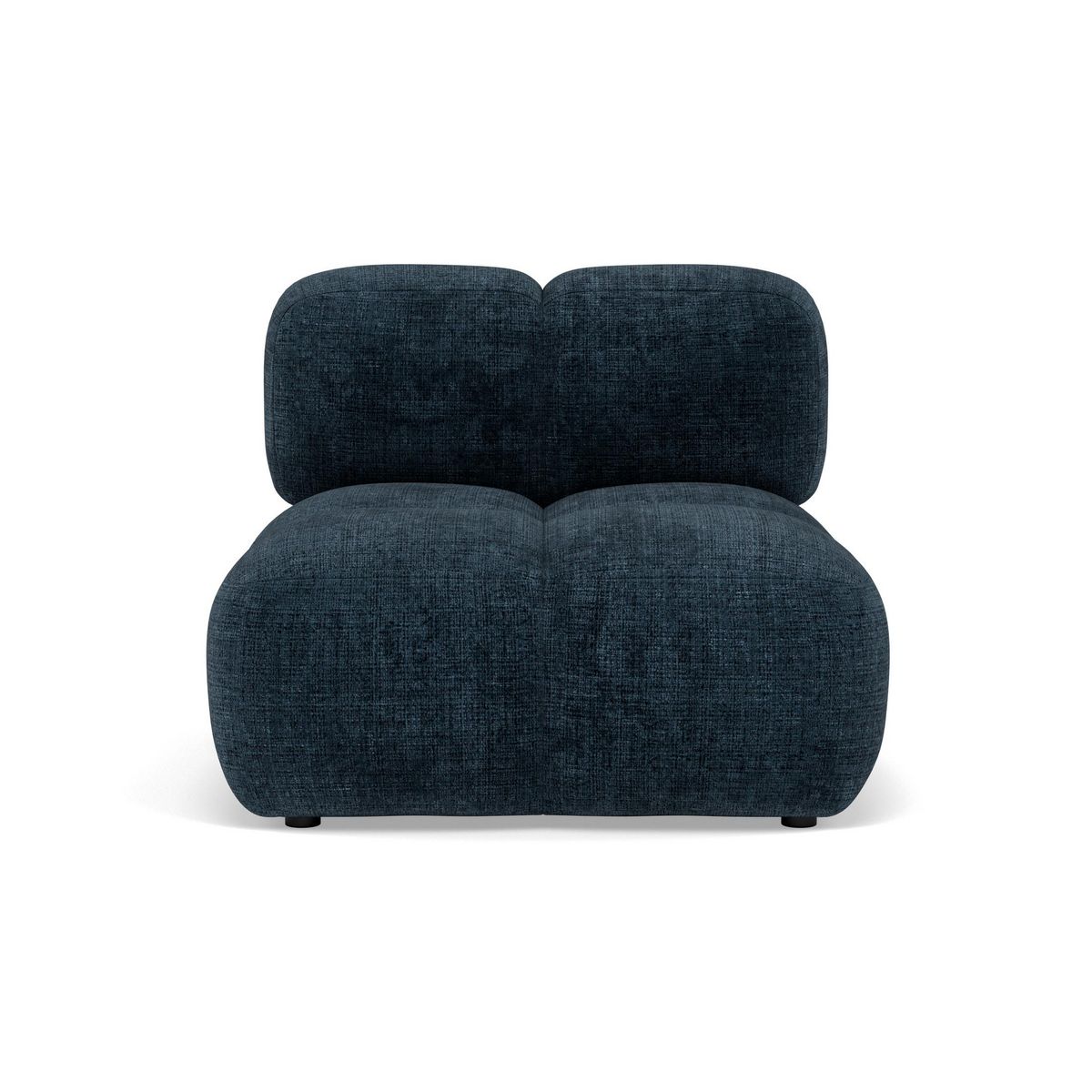 LISA DESIGN Grace - module d'assise en velours texturé