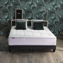 Voir la diapositive 6 : IDLITERIE Ensemble matelas Ressorts 7 zones H28cm + sommier PALACIO FABRICATION FRANCAISE