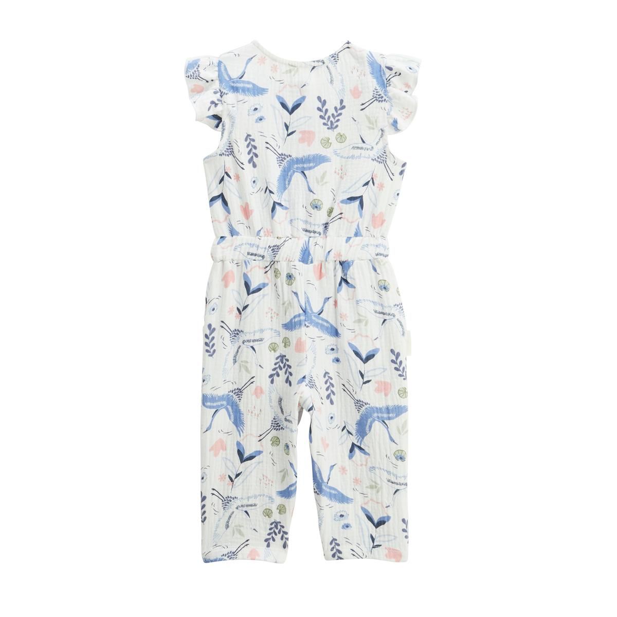 Petit Béguin Combinaison bébé en gaze de coton Tiana