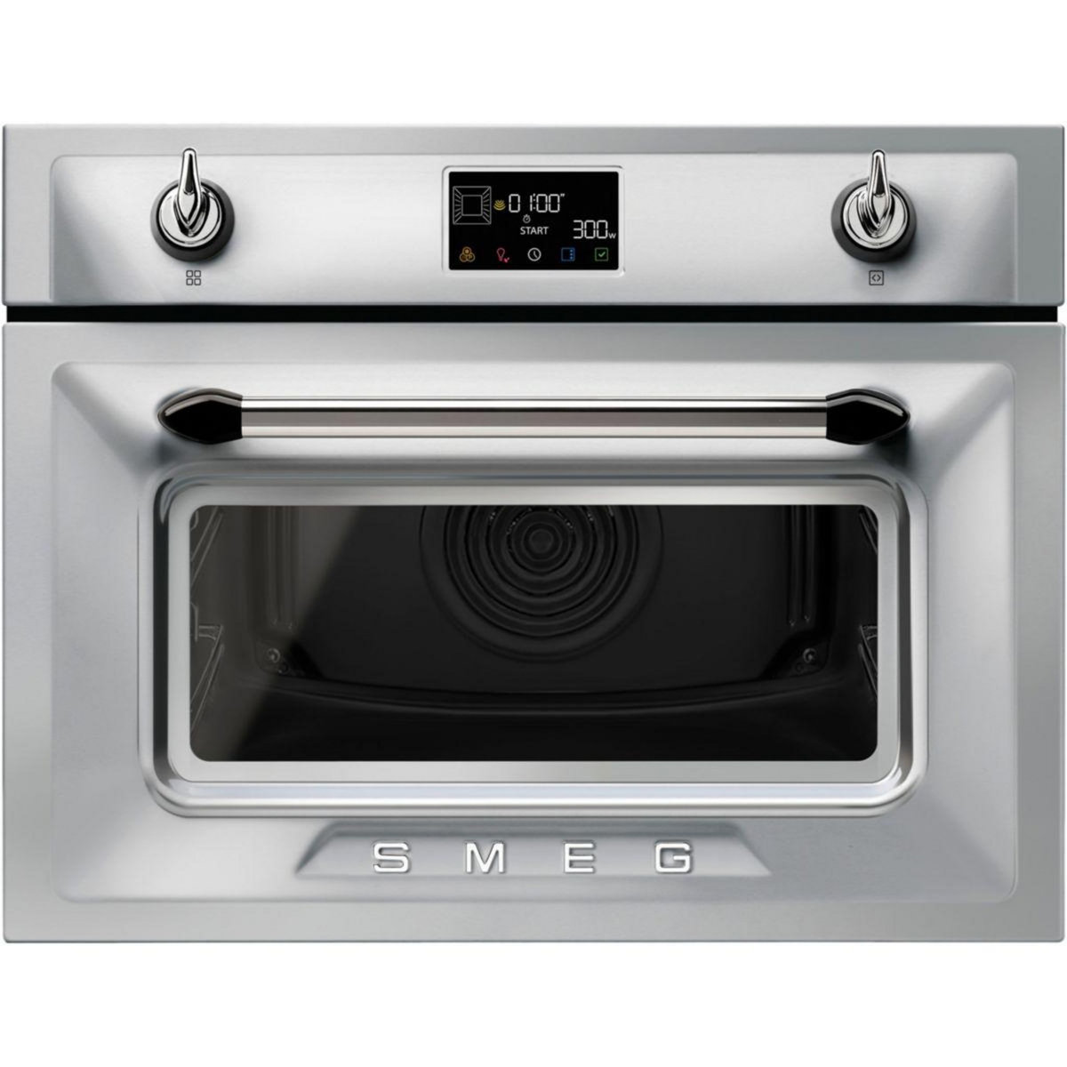 SMEG Four micro onde combiné SO4902M1X
