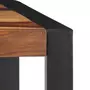 VIDAXL Table de salle a manger 120x60x76 cm Bois de Sesham solide