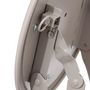 Voir la diapositive 3 : FIVE Lot de 2 tabourets d'appoint pliables en PVC - Beige