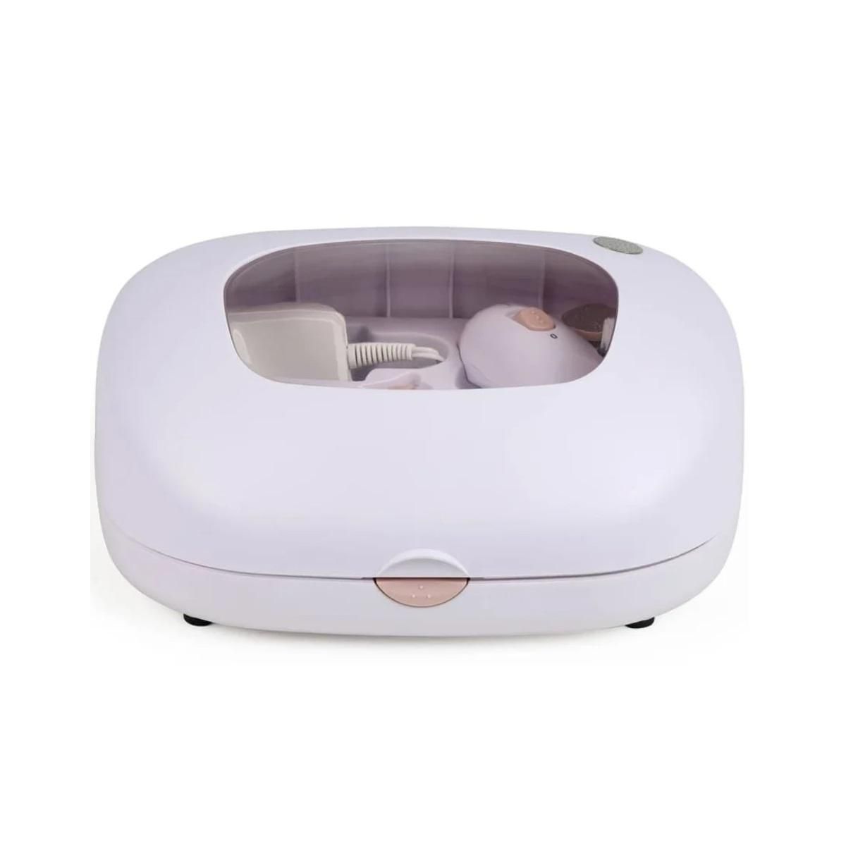 LIVOO Ensemble de manucure et pédicure blanc - DOS190