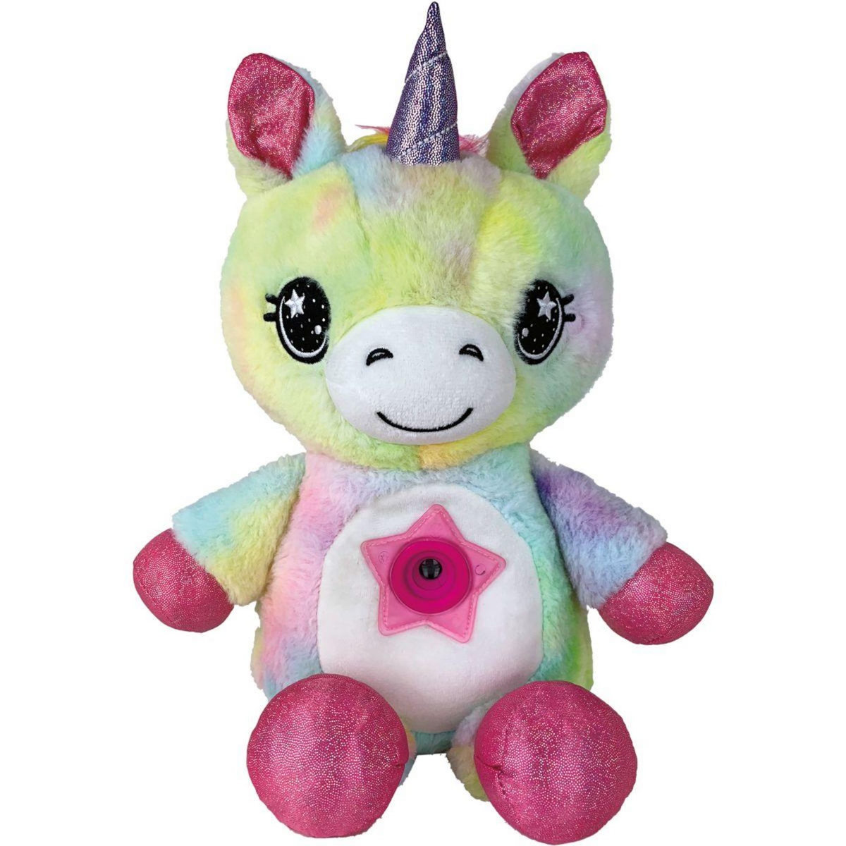 STARBELLY Peluche veilleuse licorne multicolore