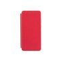amahousse Housse Huawei Y7 2019 rabat folio rouge avec bords métalliques dorés