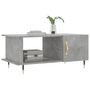Voir la diapositive 3 : VIDAXL Table basse gris beton 90x50x40 cm bois d'ingenierie