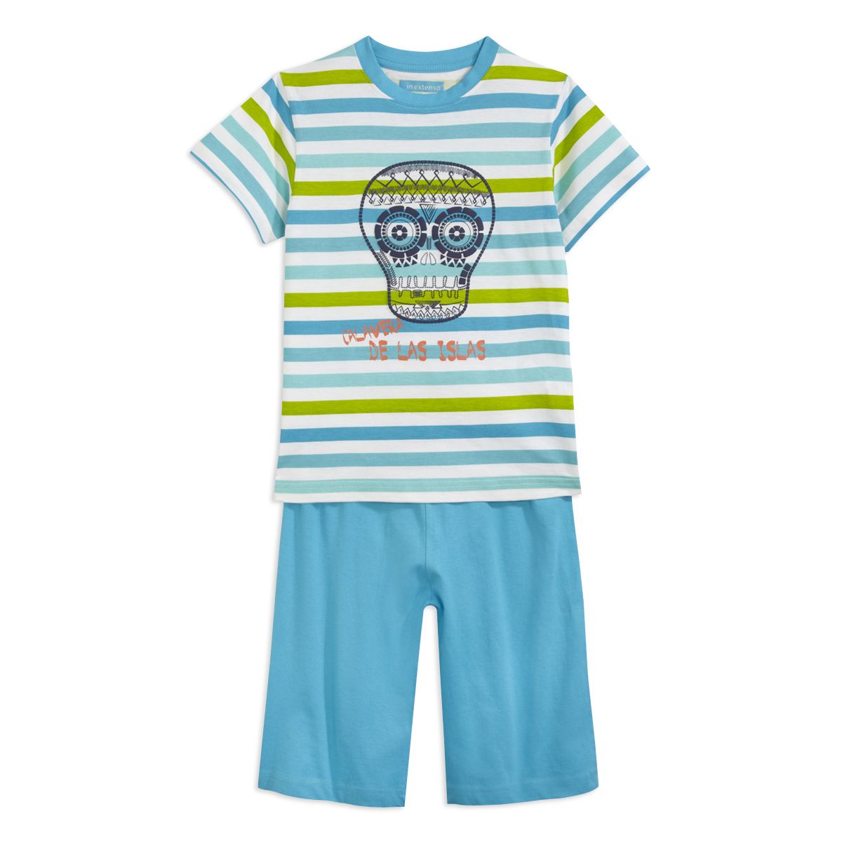 IN EXTENSO Pyjashort garçon 8 au 16 ans 