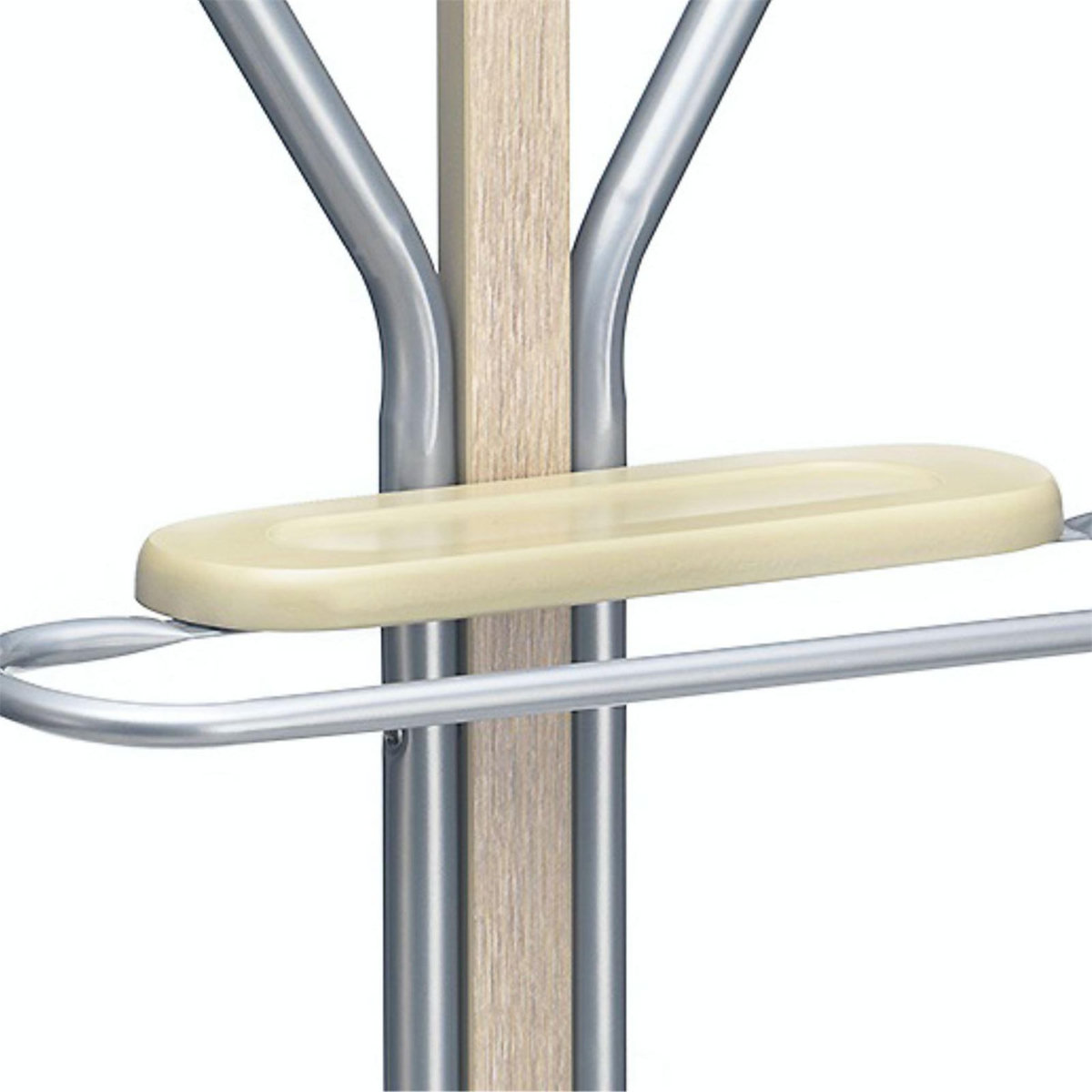 IDIMEX Valet FABIO, en métal laqué et MDF