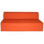 Voir la diapositive 1 : Chauffeuse convertible 1 place en tissu uni CHAPI
